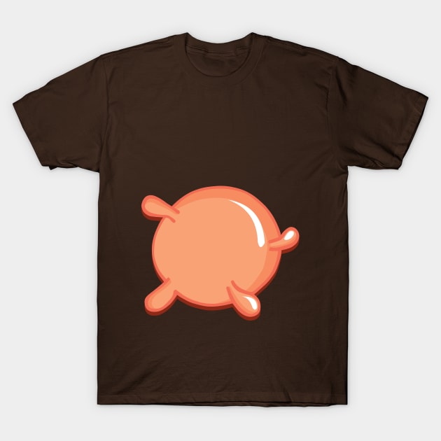 Cow's Udder T-Shirt by Pushloop